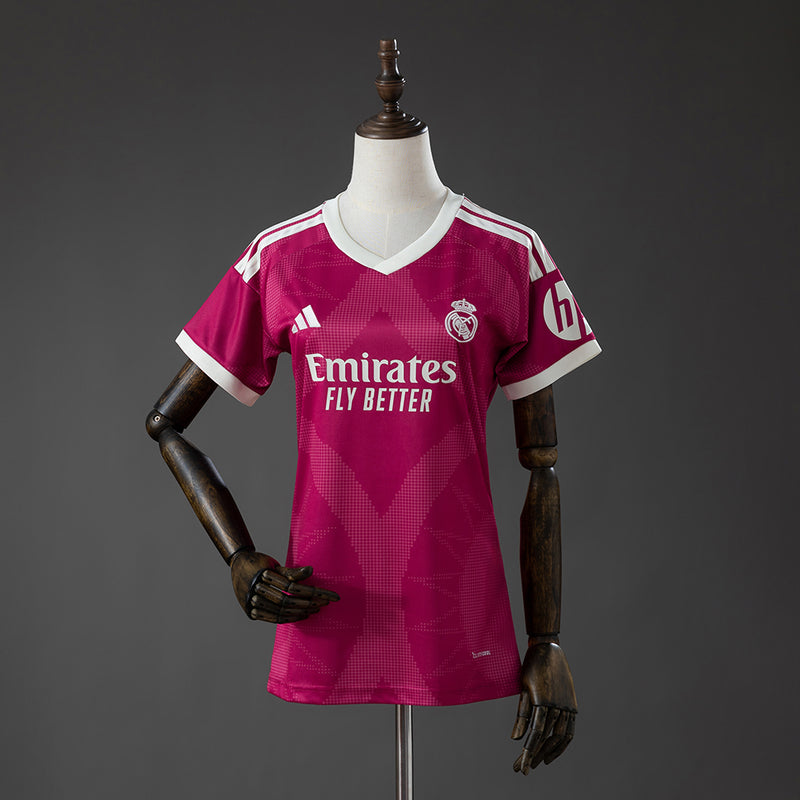 Camisola do Real Madrid Feminina Visitante 3º Uniforme 26/27 - Versão Torcedora