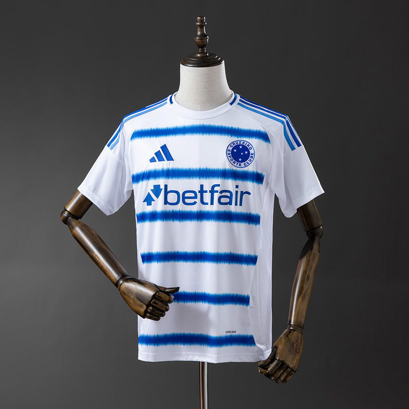 Camisola do Cruzeiro Visitante 25/26 - Versão Torcedor