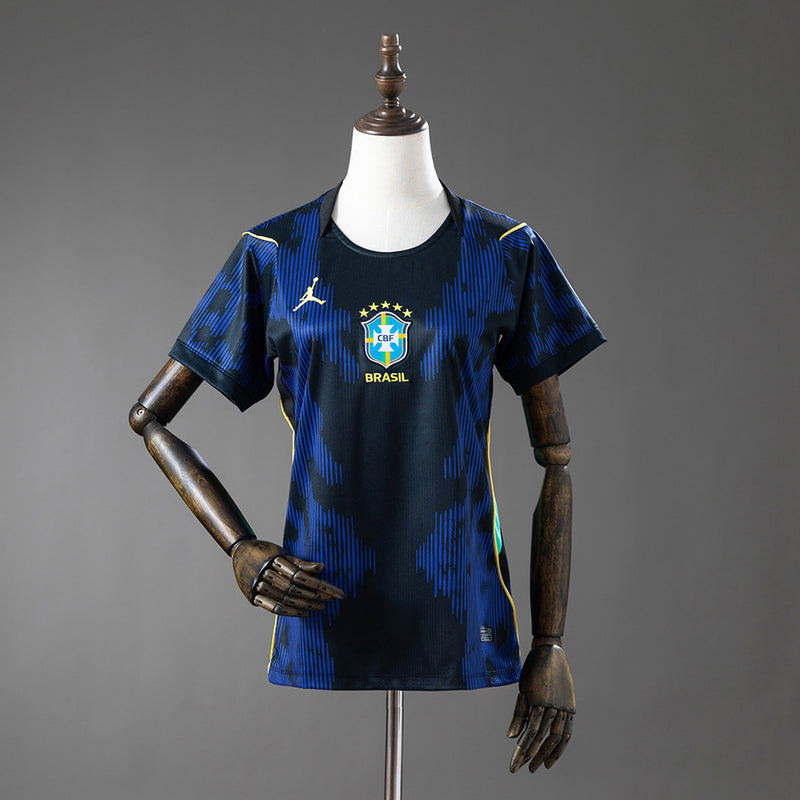 Camisola do Brasil Feminina Visitante 2026 - Versão Torcedora