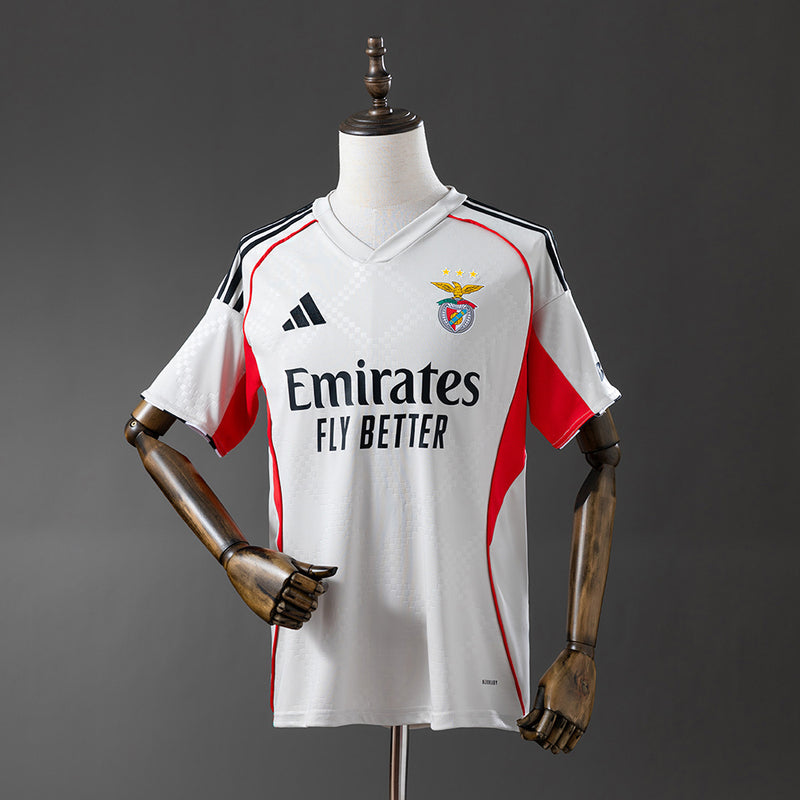 Camisola do S.L Benfica Visitante 25/26 - Versão Torcedor