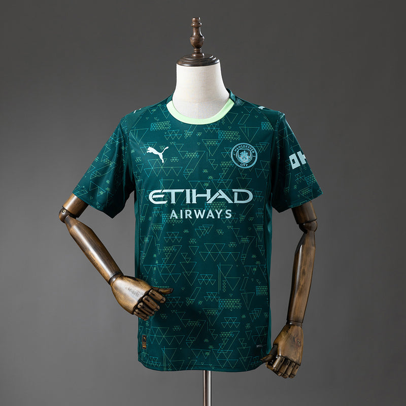 Camisola do Manchester City Visitante 4º Uniforme 25/26 - Versão Torcedor