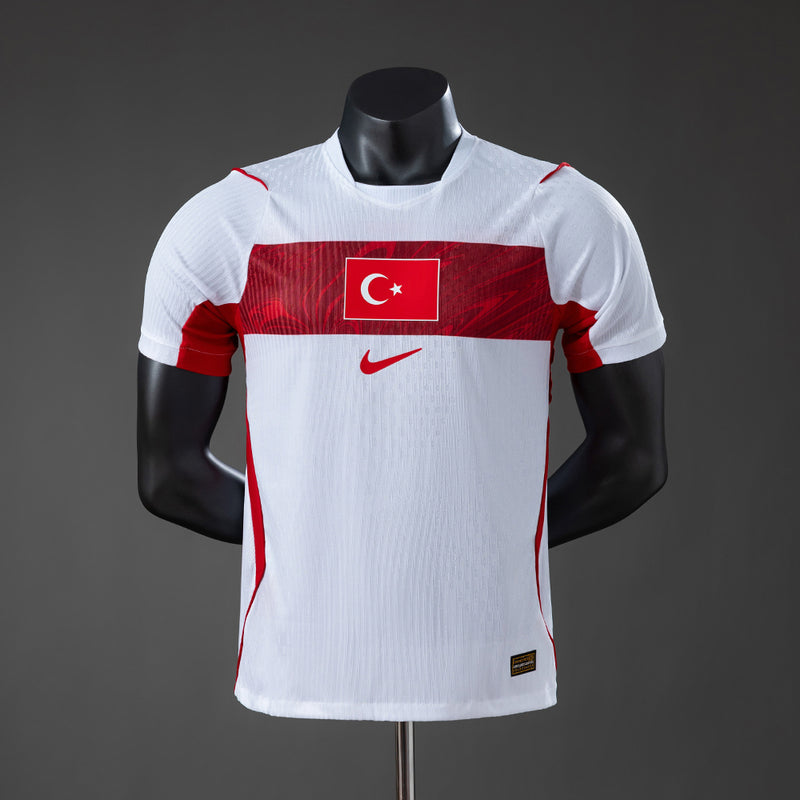 Camisola da Turquia Visitante 2026 - Versão Jogador