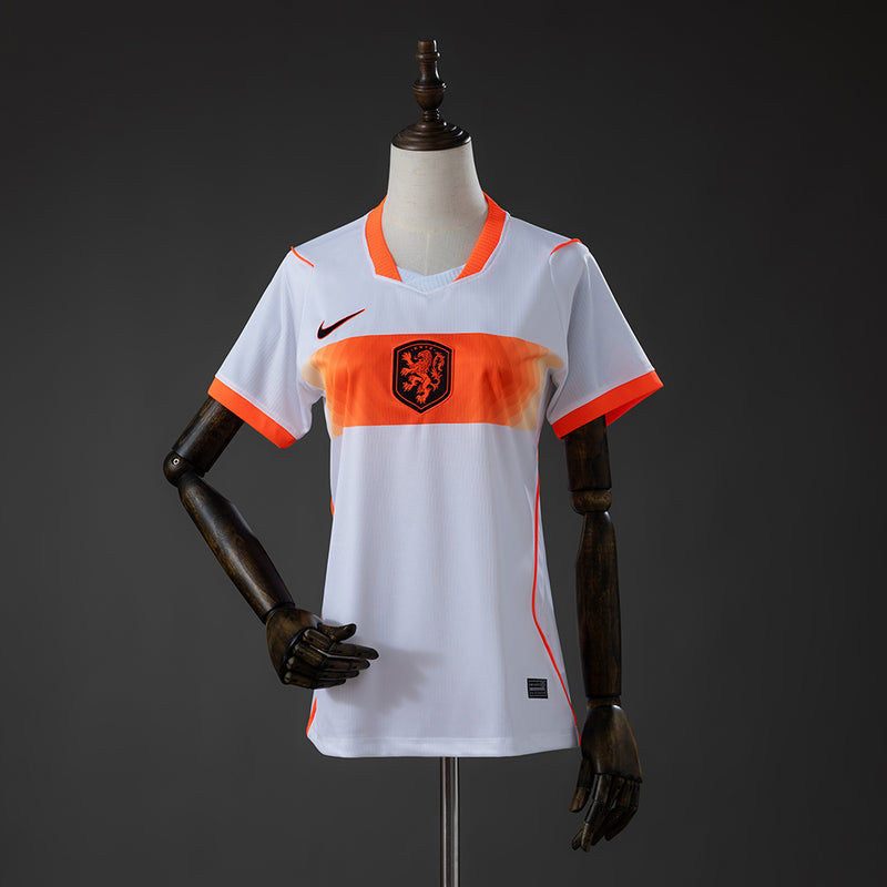 Camisola da Holanda Feminina Visitante 2026 - Versão Torcedora