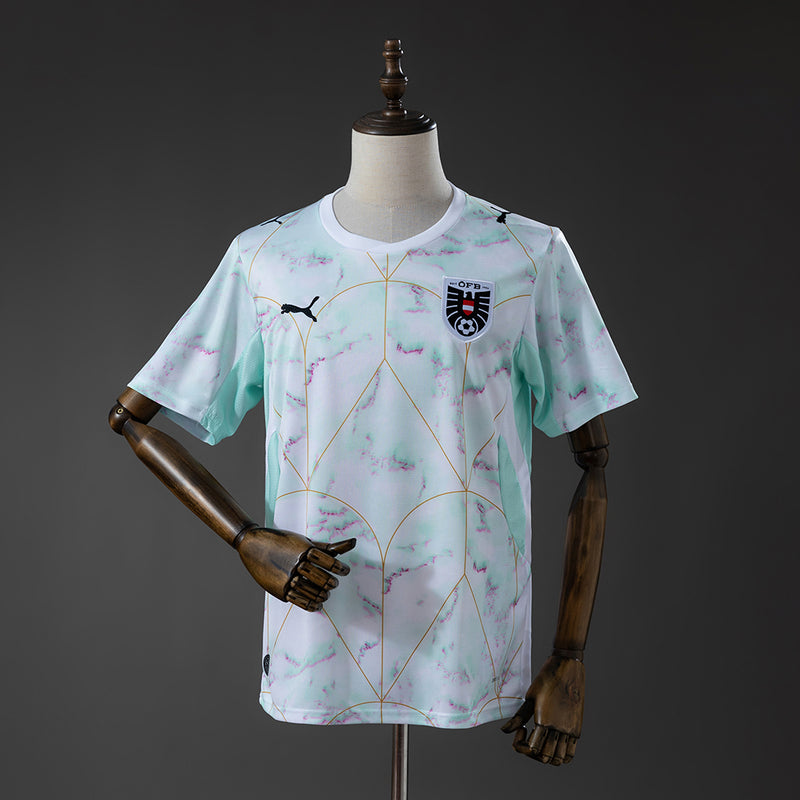 Camisola da Áustria Visitante 2026 - Versão Torcedor