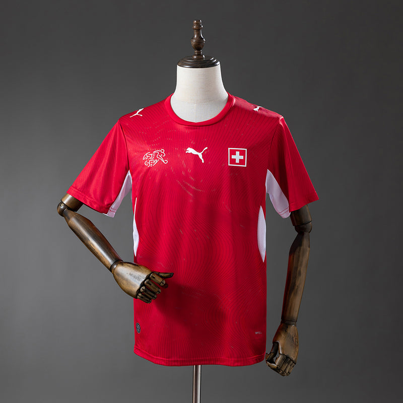 Camisola do Suíça Principal 2026 - Versão Torcedor