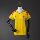 Camisola da Colômbia Feminina Principal 2026 - Versão Torcedora