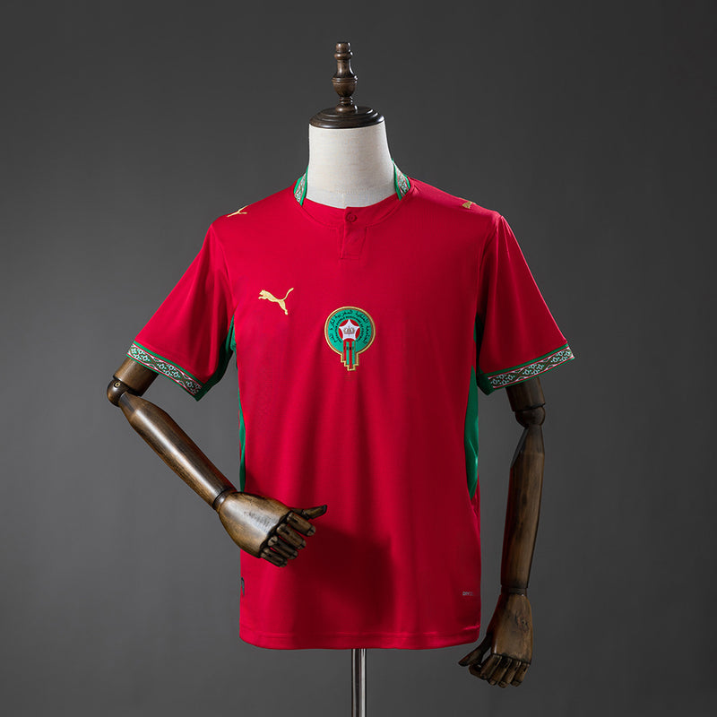 Camisola do Marrocos Principal 2026 - Versão Torcedor