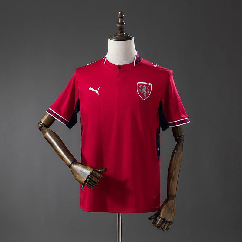 Camisola da República Tcheca Principal 2026 - Versão Torcedor
