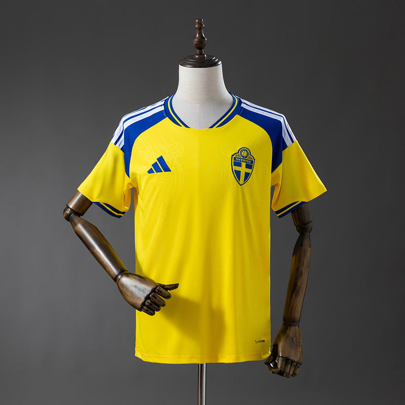 Camisola da Suécia Principal 26/27 - Versão Torcedor