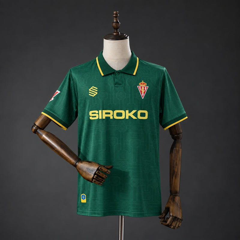 Camisola do Real Sporting de Gijón Visitante 26/27 - Versão Torcedor