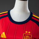 Camisola da Espanha Feminina Principal Edição Campeão Copa do Mundo 2026 - Versão Torcedora