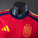 Camisola da Espanha Principal Edição Campeão Copa do Mundo  2026 - Versão Jogador