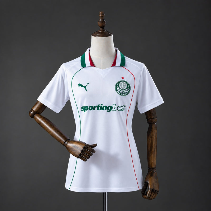 Camisola do Palmeiras Feminina Visitante 26/27 - Versão Torcedora