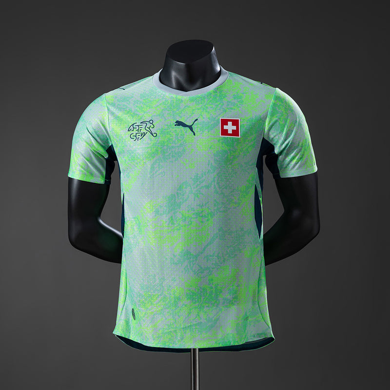 Camisola da Suíça Visitante 2026 - Versão Jogador