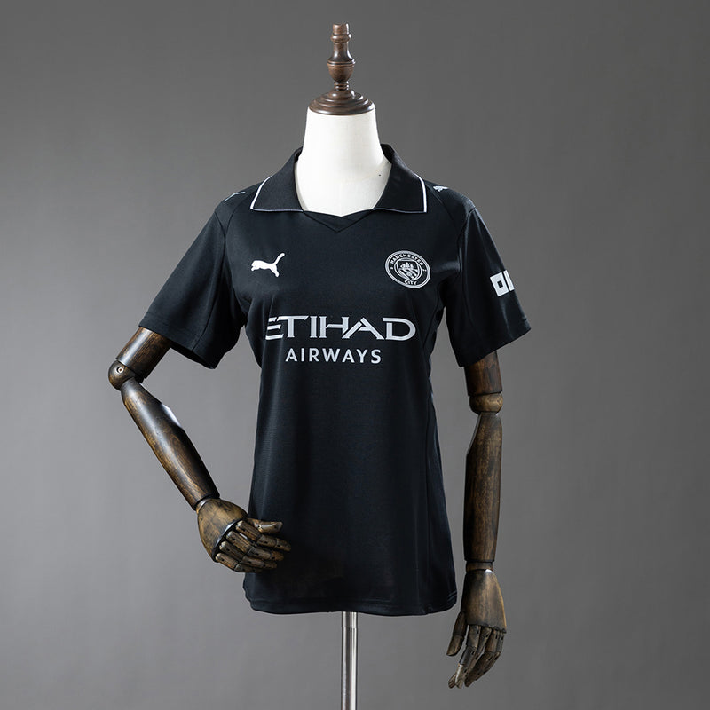 Camisola do Manchester City Feminina Visitante 25/26 - Versão Torcedora