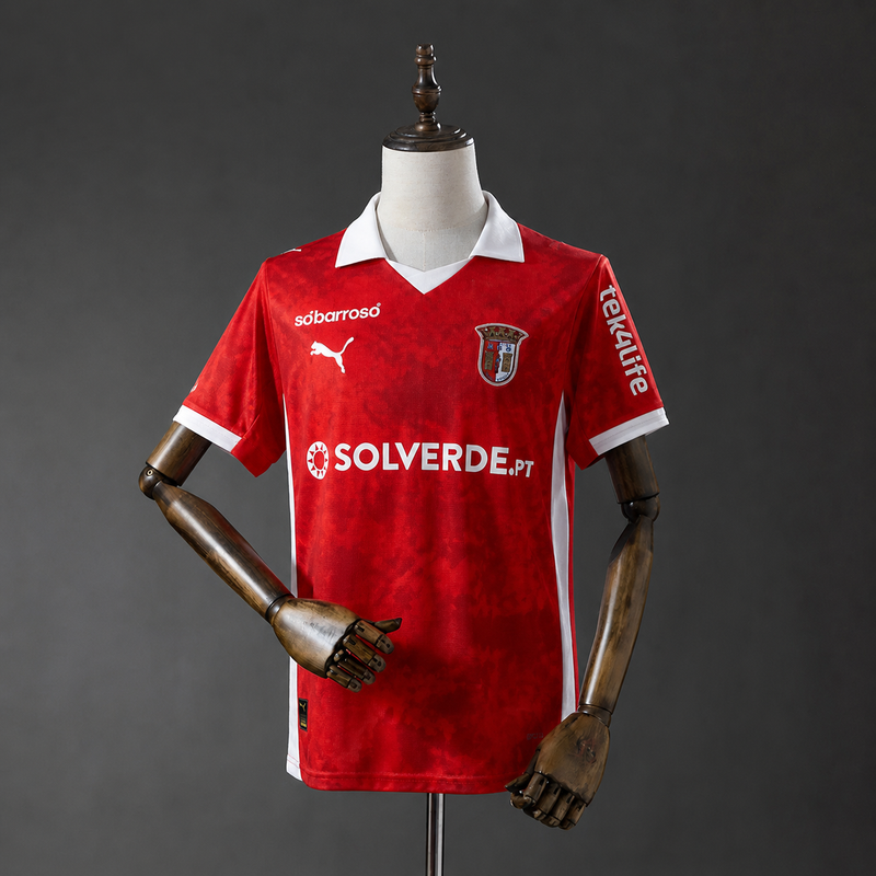 Camisola do S.C Braga Principal 25/26 - Versão Torcedor